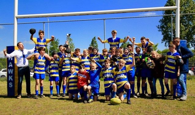 De titel, en dus het landskampioenschap, is binnen voor de Cubs van Hawks.