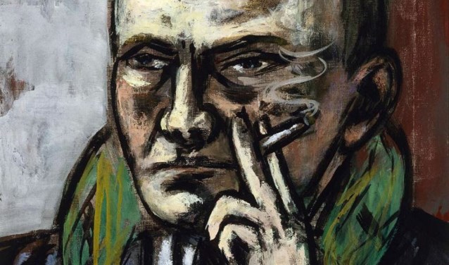 Max Beckmann: Zelfportret met sigaret