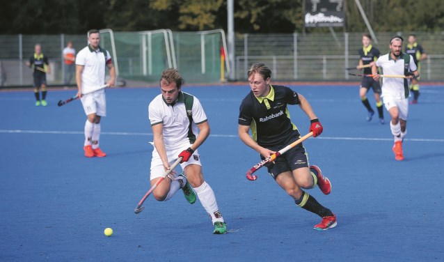 De Reigers in actie in een eerdere wedstrijd.