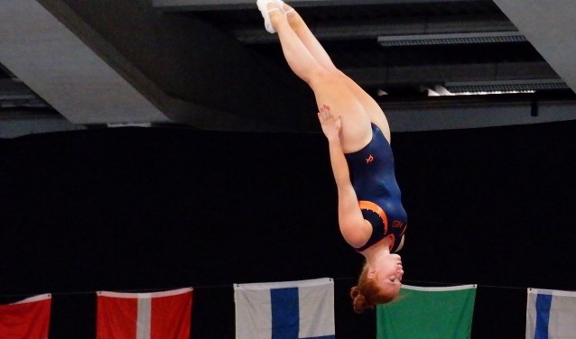 Niamh Slattery in actie.