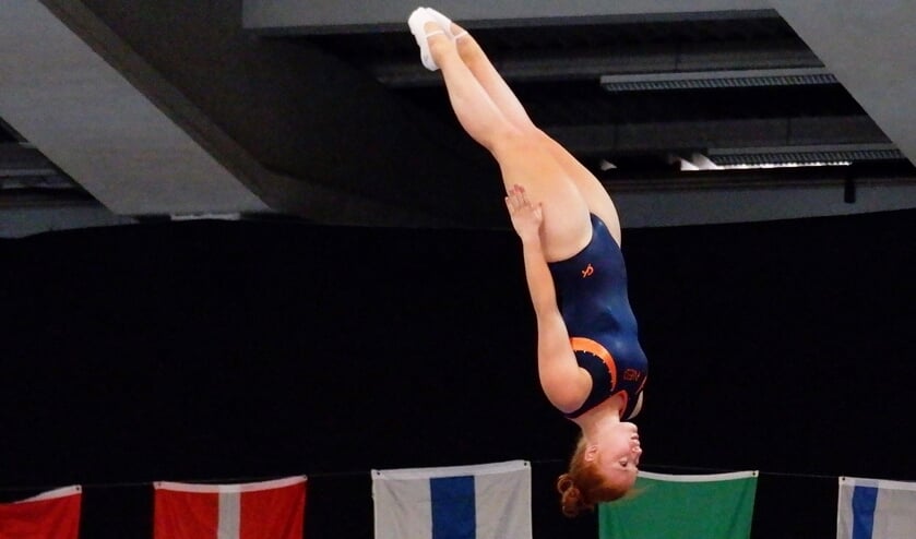 Niamh Slattery in actie.