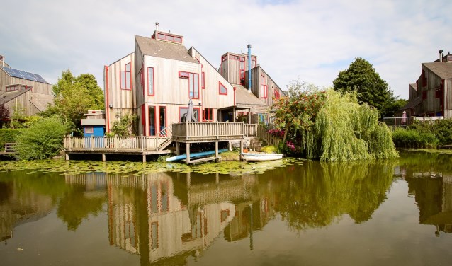 Houtskeletbouw in Alkmaar-Noord.
