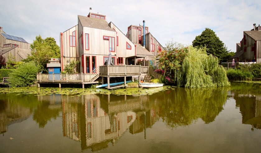Houtskeletbouw in Alkmaar-Noord.