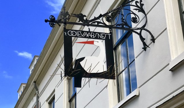 Het nieuwe uithangbord.
