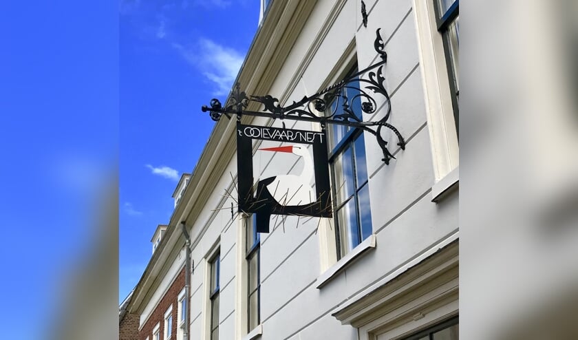 Het nieuwe uithangbord.