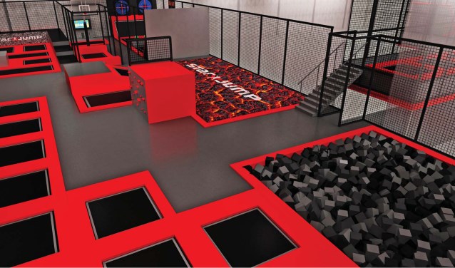 Indoor trampolinepark STARJUMP.
