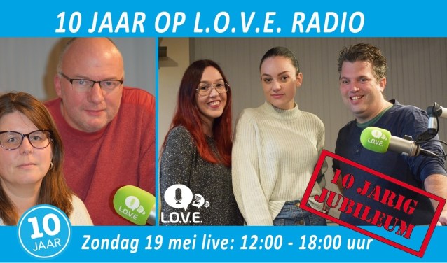 L.O.V.E. bestaat 10 jaar.