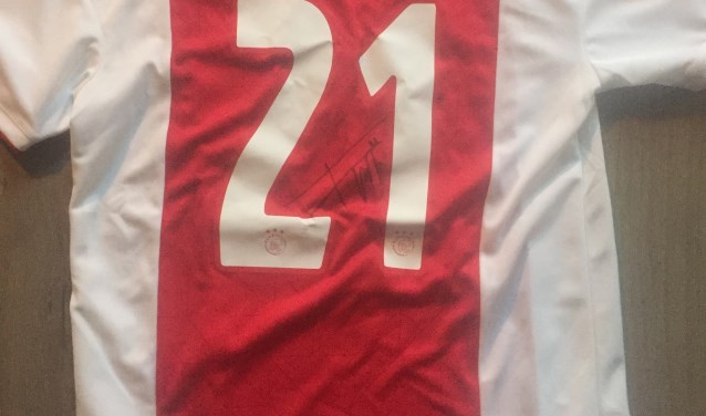 Het Ajax-shirt van Frenkie de Jong.