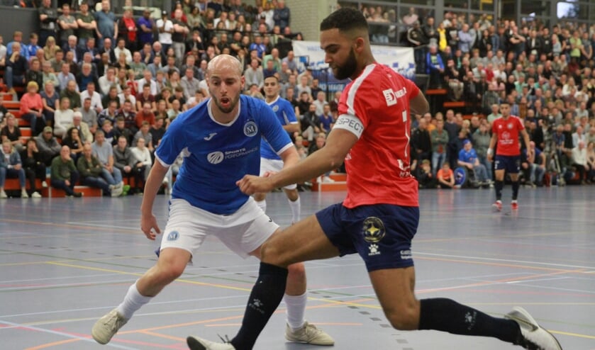 In de eerste finalewedstrijd tegen Hovocubo verloor FC Marlene met 2-7.
