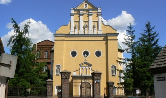 Het Franciscanenklooster in Wronki.