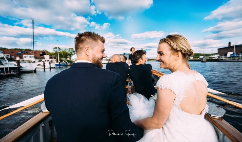 Steven en Debby zijn in het huwelijksbootje gestapt.