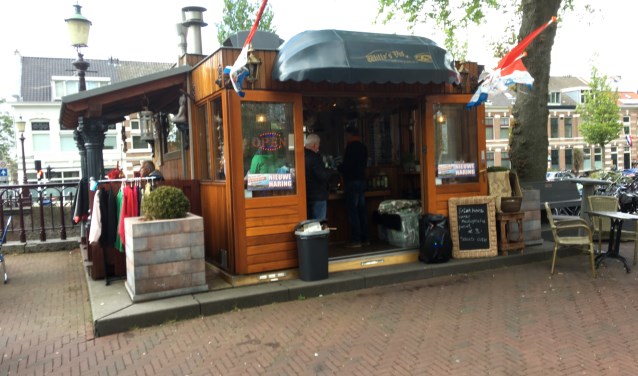 Een van de standplaatsen aan het Spaarne die eerder een petitie optuigde.