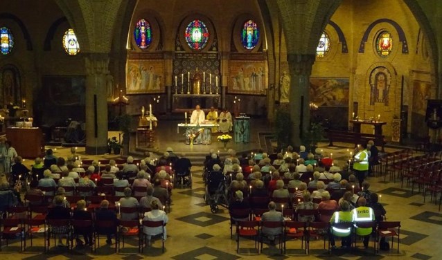 De ouderen-ziekendag in de Agathakerk in Beverwijk.