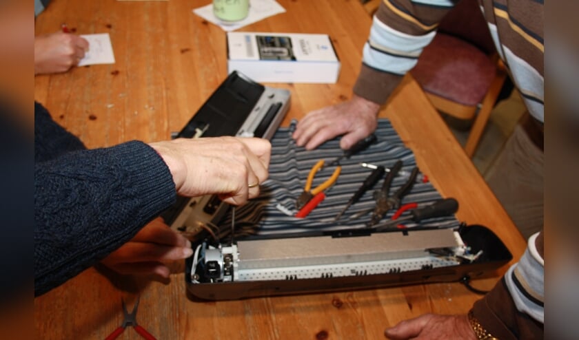 Op woensdag 22 mei vindt – voorlopig – het laatste Repair Café plaats.
