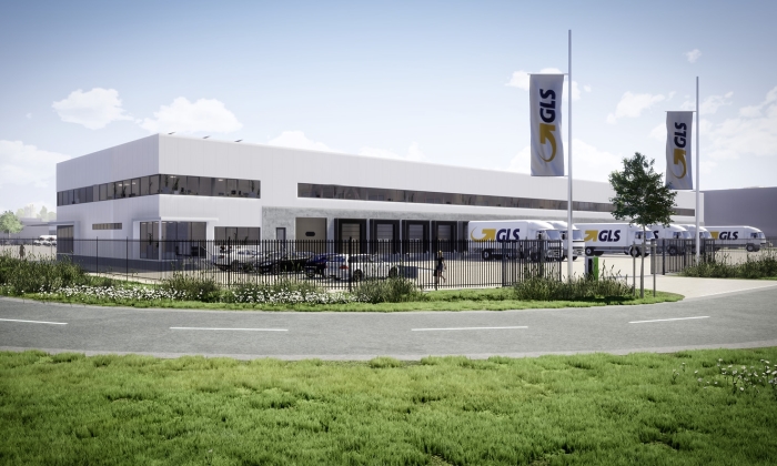 Na voltooiing van het nieuwe depot in het Atlaspark in de haven van Amsterdam, zal GLS beschikken over een distributieruimte van 6.200 vierkante meter.