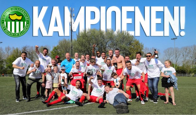 De kampioenen van HBOK.
