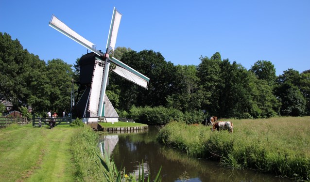 De Molen van de Schoterveenpolder.