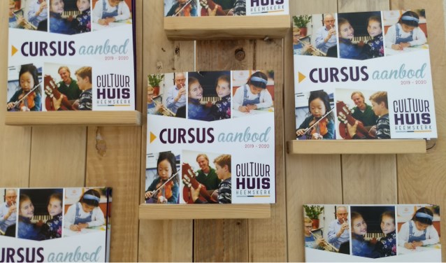 De nieuwe brochure is binnen.