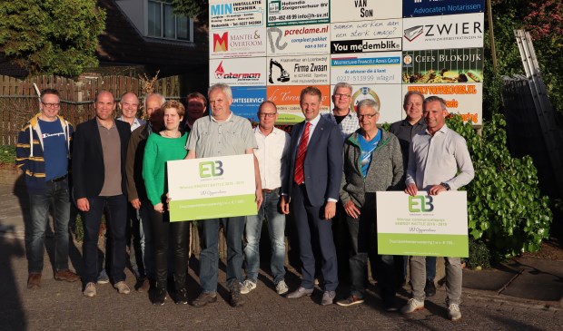 Voetbalvereniging Opperdoes was het meest intensief bezig met energie besparen.