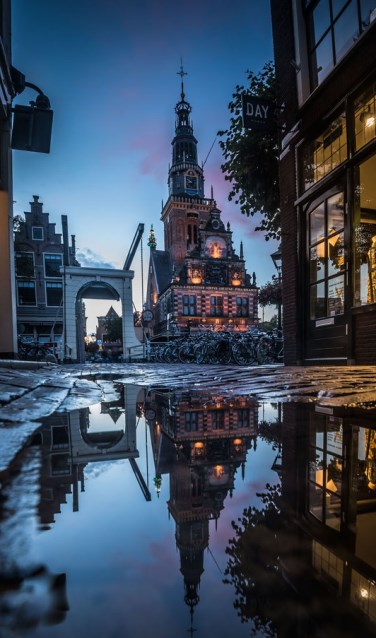 Alkmaar in de spotlights.