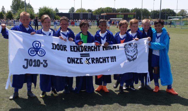 De winnaartjes van DEM JO10-3.