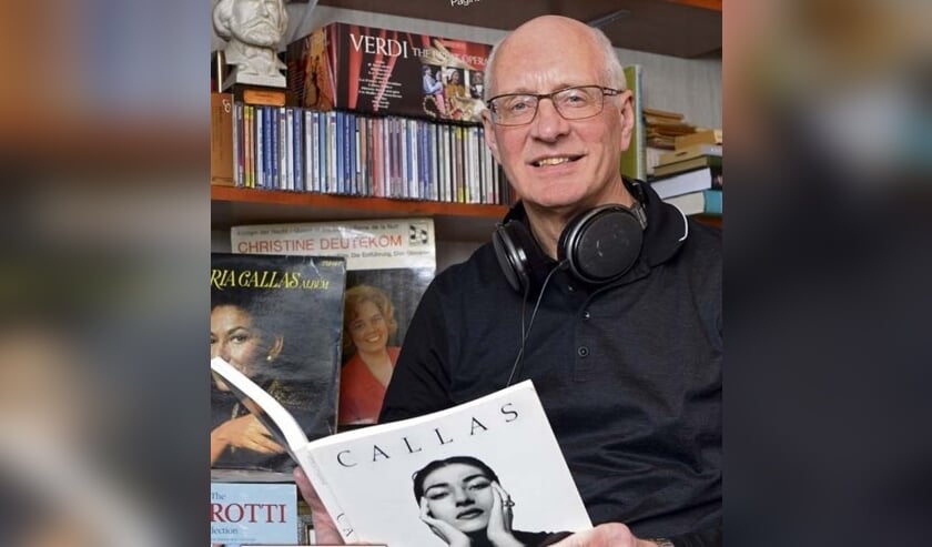 Volendammer Kees Schilder geeft in Bergen een lezing over Maria Callas.