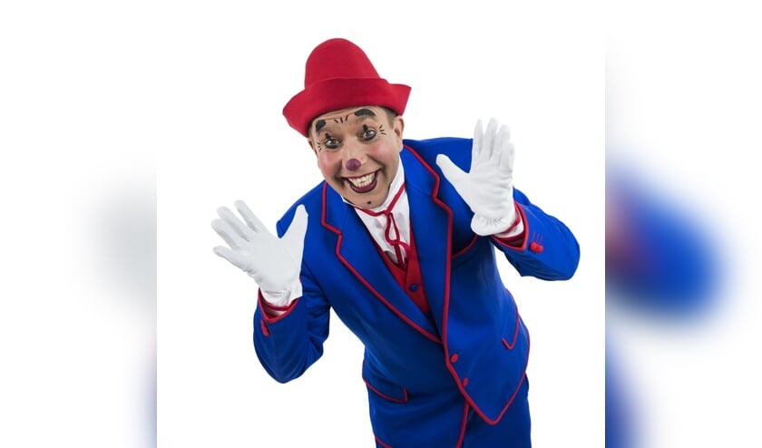 Clown Frenky bij Circus Alexander.