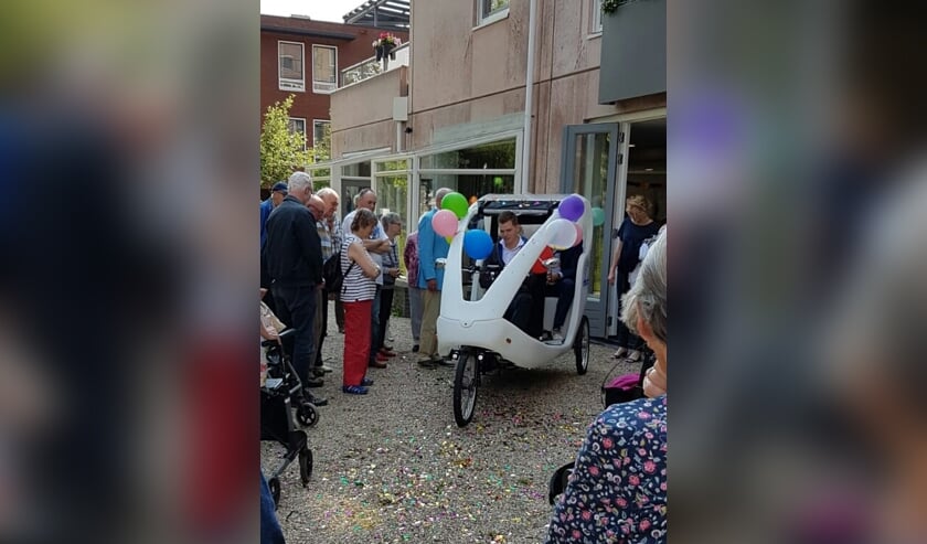 Feestelijke ingebruikname buurtfiets