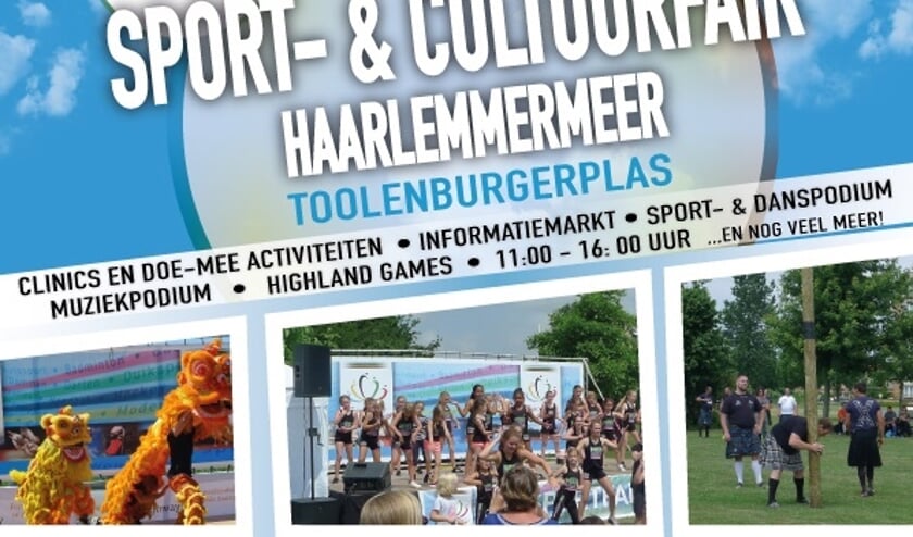 Sport en cultuur snuiven in Hoofddorp.