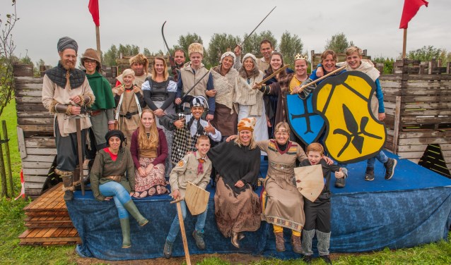 Eerder organiseerde Jeugdland Nieuw-Vennep een Ridderdag.