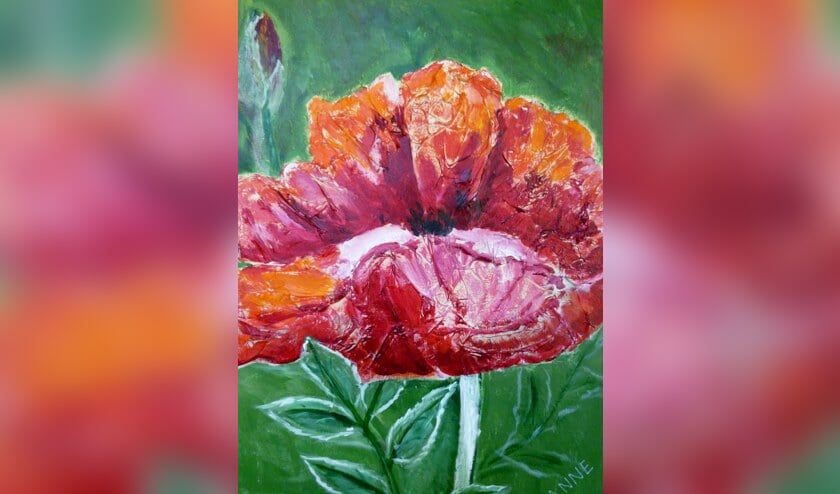 Schilderijenexpositie in Heiloo.