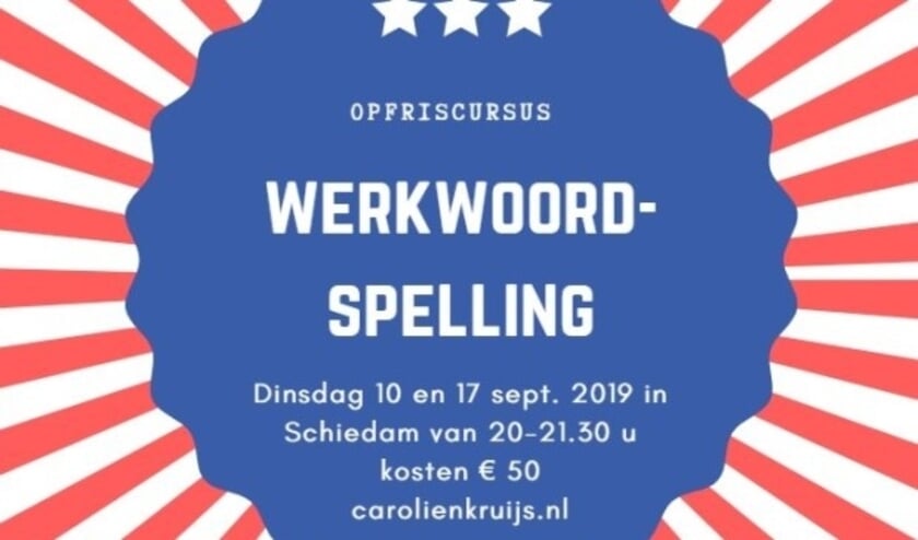 Carolien Legt Spelling Van Werkwoorden Uit