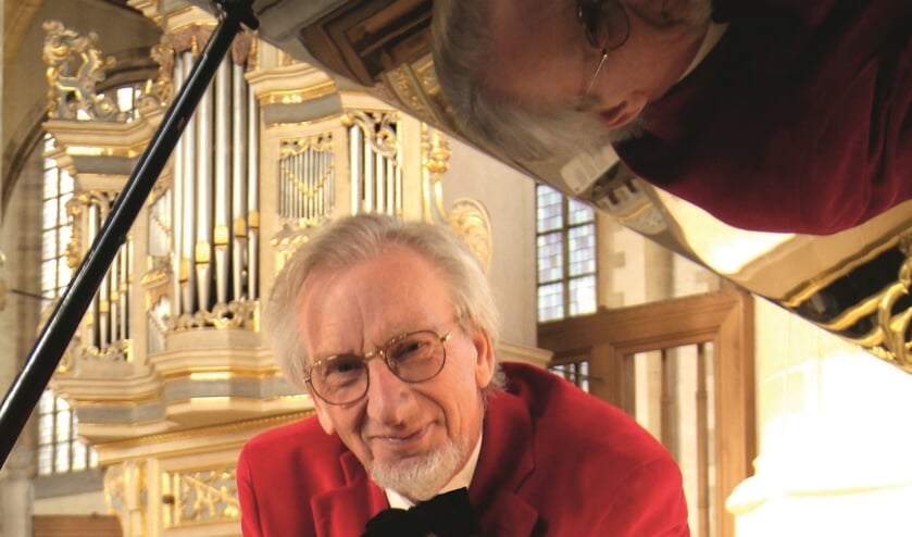 Sander van Marion, 60 jaar muziek,- de 'Nestor' aan het orgel.