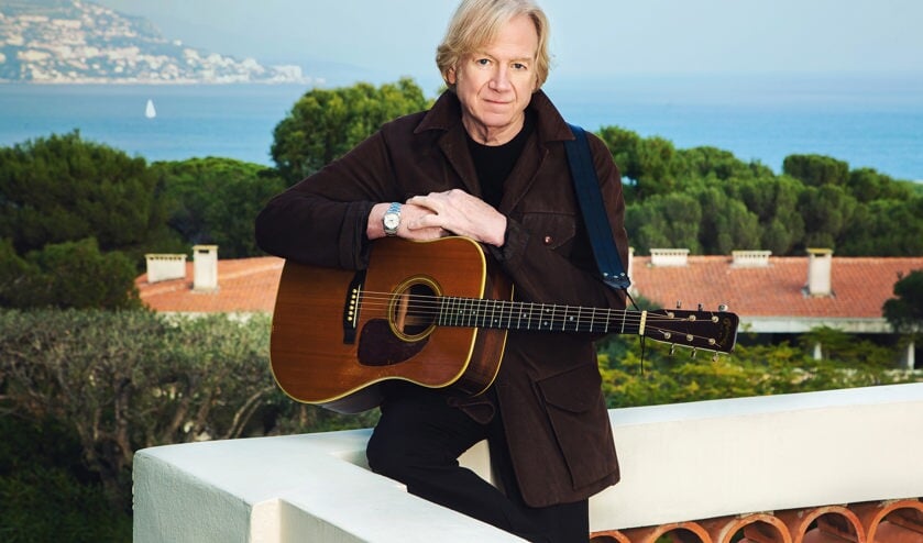 Justin Hayward 'in actie'.