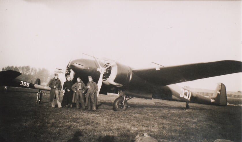 De Fokker G-1 in 1940.
