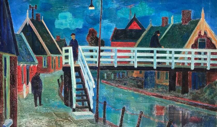 Schilderijen en gouaches van Dirk Breed.