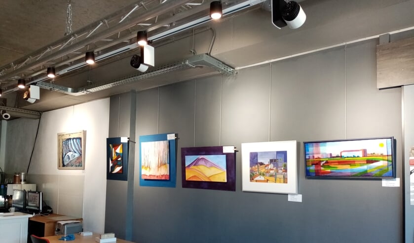 Impressie van een expositie in Greens.