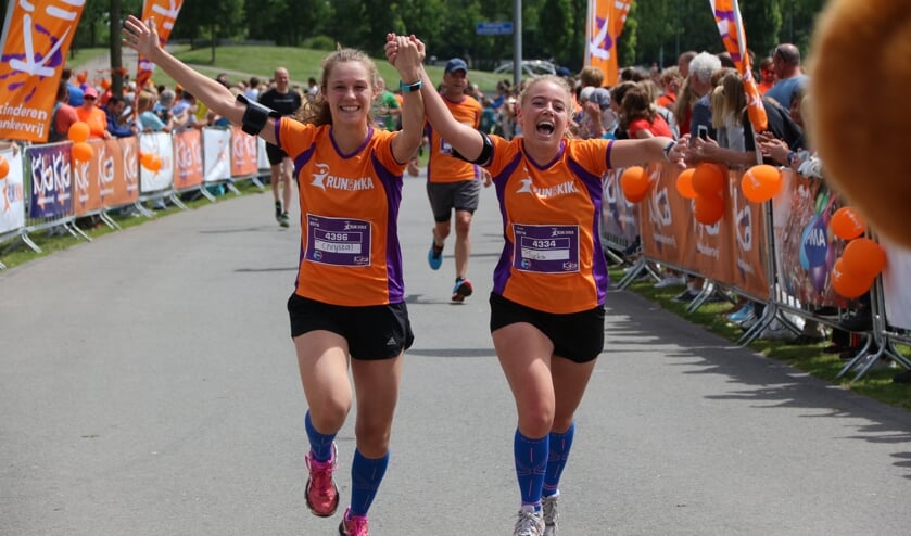 Allereerste Run for Kika in Alkmaar.