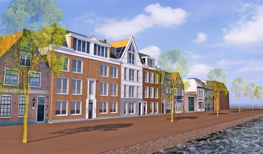 Zo moet de Beemsterburgwal er op termijn uit komen te zien.