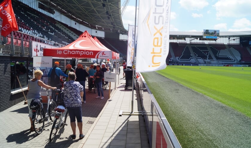 Dag drie stond in het teken van West-Friesland, mét een passage door het AFAS Stadion van AZ.