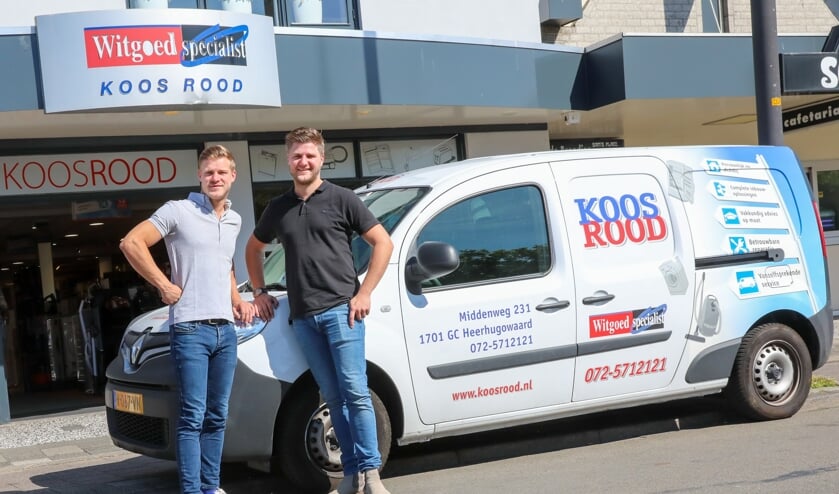Martijn (l) en Jeroen Rood zetten de familietraditie voort.