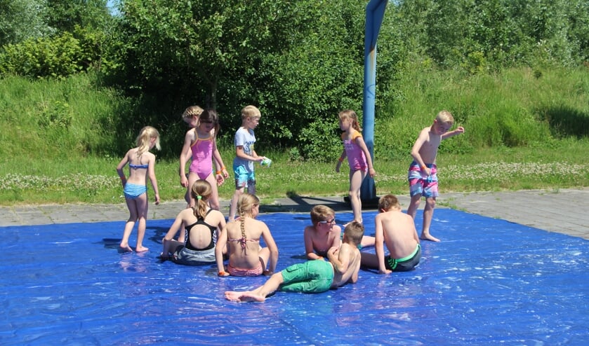 Waterpret op Jeugdland.