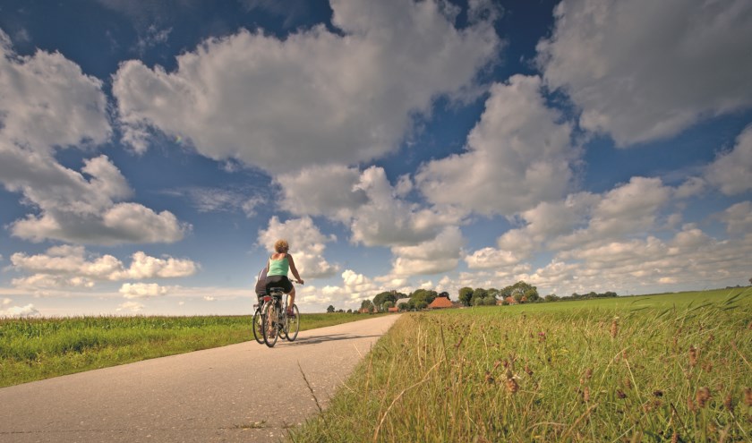 Fietsen in West-Friesland.