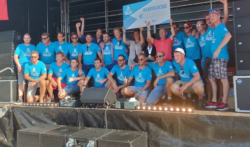 De challenge resulteerde in een prachtig bedrag van € 15.000,-.