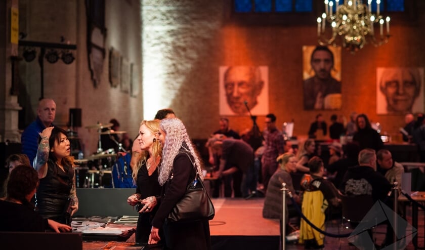 Grote Kerk weer decor voor Tattoo Conventie.
