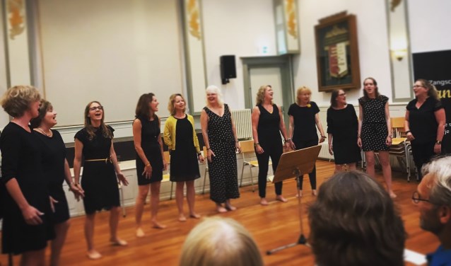 Koor Canto! treedt op in de Zang & Vriendschap in Haarlem.