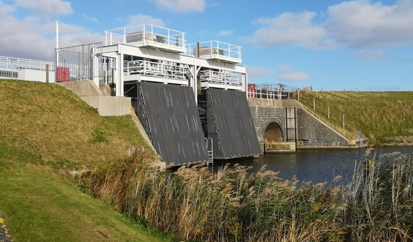 De Spuisluis Oostoever in Den Helder.