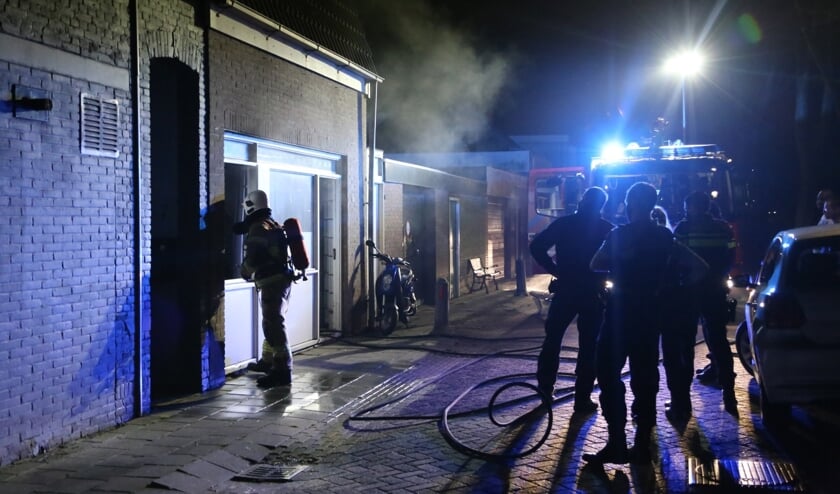 Brand in keuken van woning in Den Helder