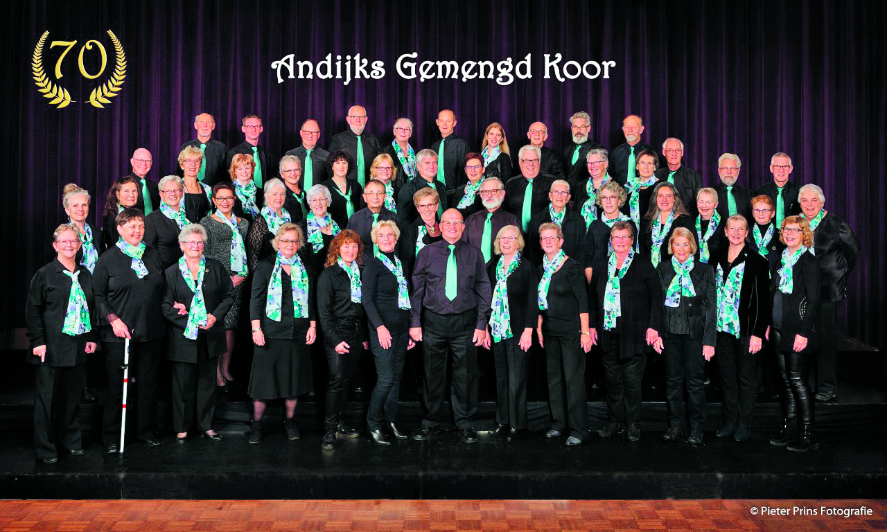 Het Andijks Gemengd Koor geeft 8 december een winterconcert in Cultura. (Foto: archief Rodi Media)