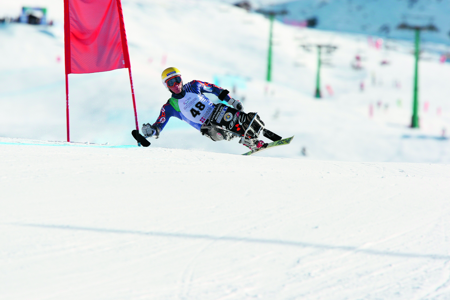 De paralympische skiër Kees-Jan van der Klooster heeft zich verbonden aan de Heliolympics. (foto aangeleverd)